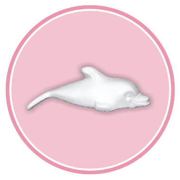 Confezioni di Delfini in polistirolo
